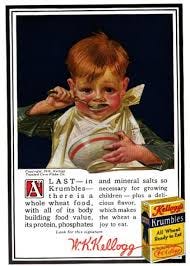 1916 Kellogg's Krumbles Ad