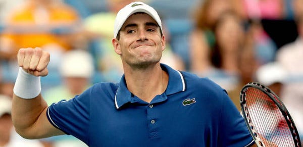 john isner rising tennis ranks madrid open 2015