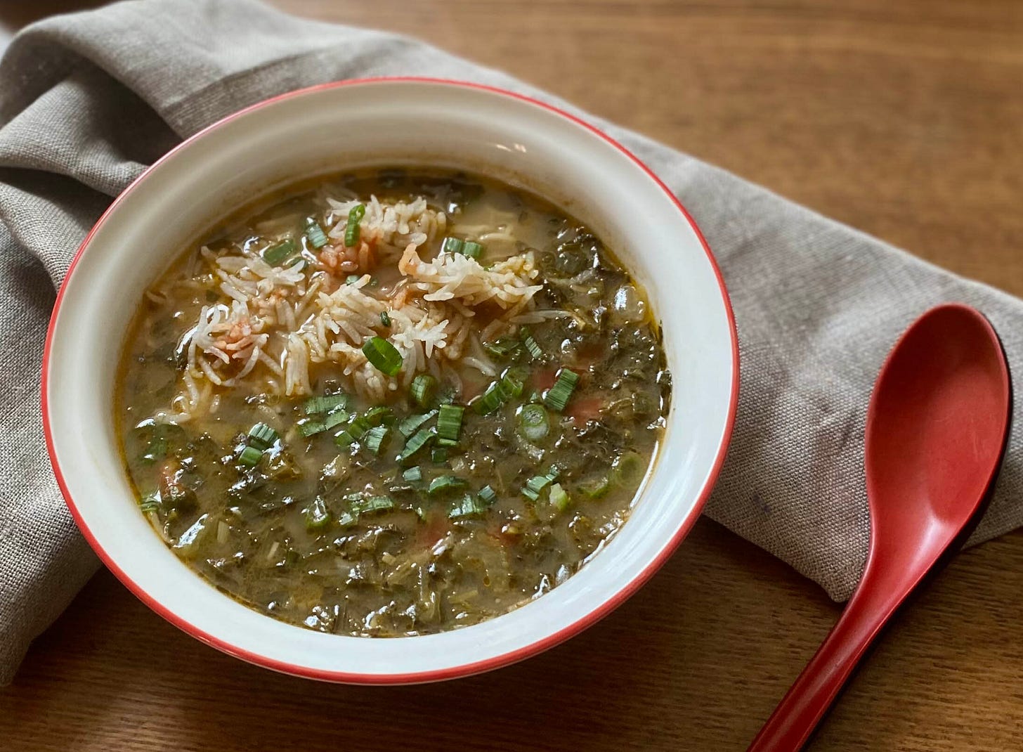 Chloé Landrieu-Murphy’s vegan gumbo z’herbes / Photograph by Chloé Landrieu-Murphy