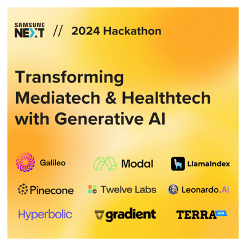 Cover Image for Samsung Next 2024 Generative AI Hackathon