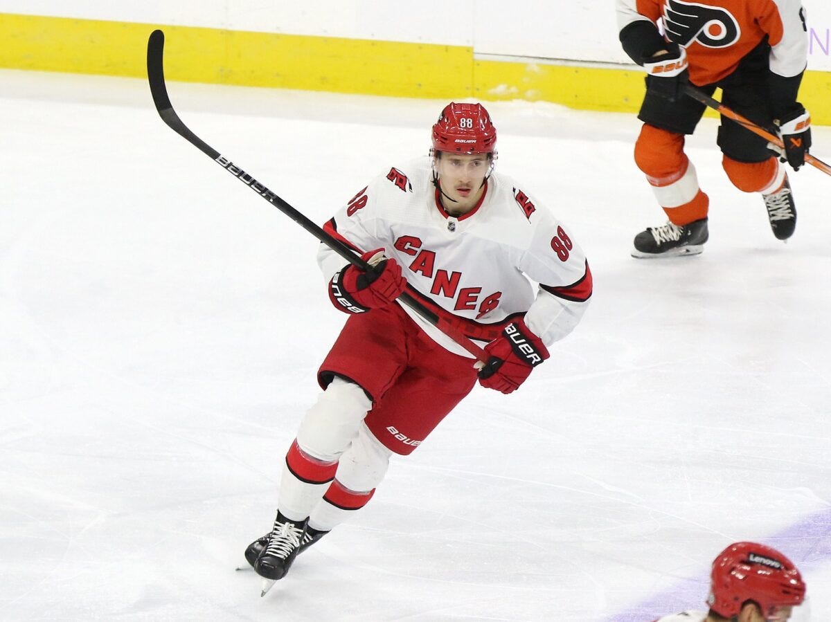 Martin Necas Carolina Hurricanes