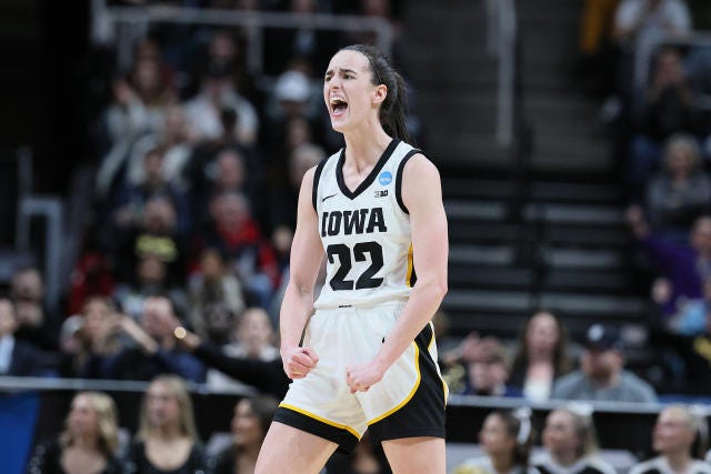Caitlin Clark, Iowa blitz Colorado to set up heavyweight rematch with Angel  Reese and LSU in Elite Eight - Yahoo Sports