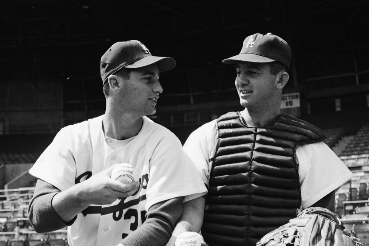 Baseball — Dodgers, 1958