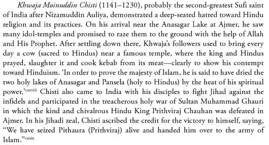 Excerpt from Page 123 of Islamic Jihad: A Legacy of Forced Conversion, Imperialism, and Slavery By M. A. Khan