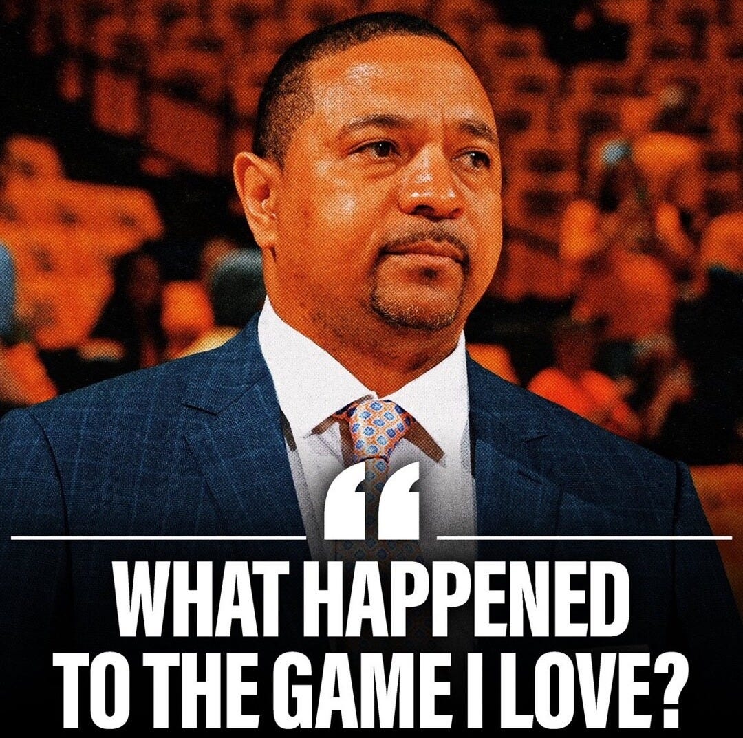 WHAT HAPPENED TO THE GAME I LOVE? MARK JACKSON ON BOGUS REFER CALLS - iFunny