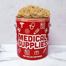 Medical Supplies Gallon of Cookies