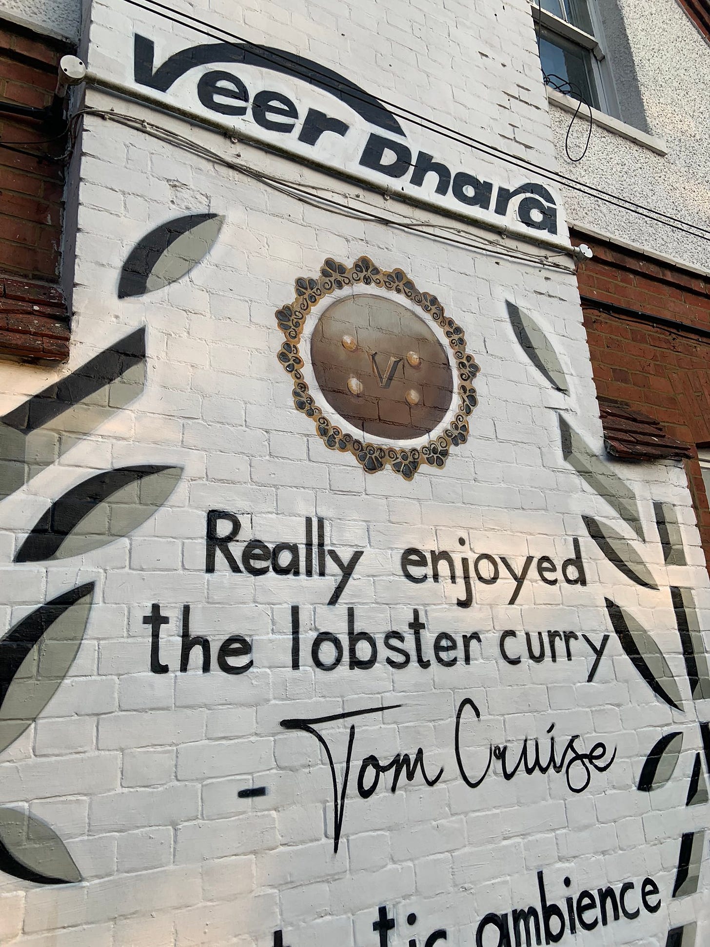 Mark Cox on Twitter: "I am not sure this is how big Tom Cruise would  express himself after a good curry- is it? Maybe it was a local man called Tom  Cruise…visiting