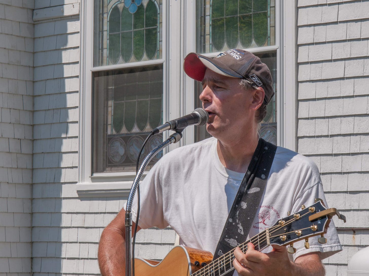 Mike Ordway with guitar