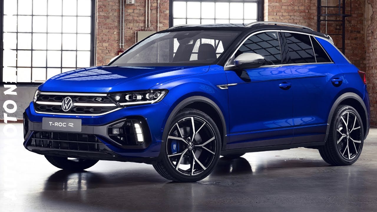 2023 Volkswagen T-Roc R versatile performance. - YouTube