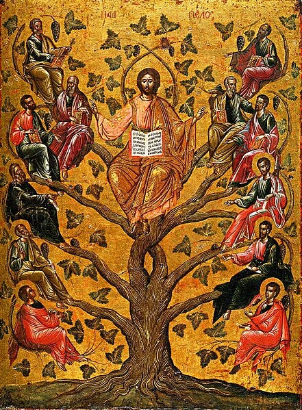 File:Christ the True Vine icon (Athens, 16th century).jpg ...