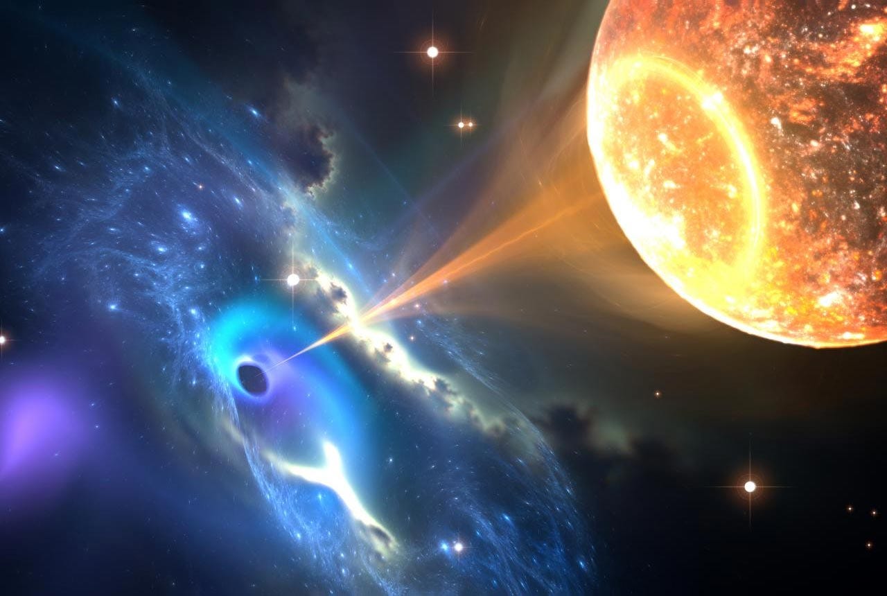 Violent Black Hole-Neutron Star Collisions May Help Settle Dispute Over  Universe's Expansion