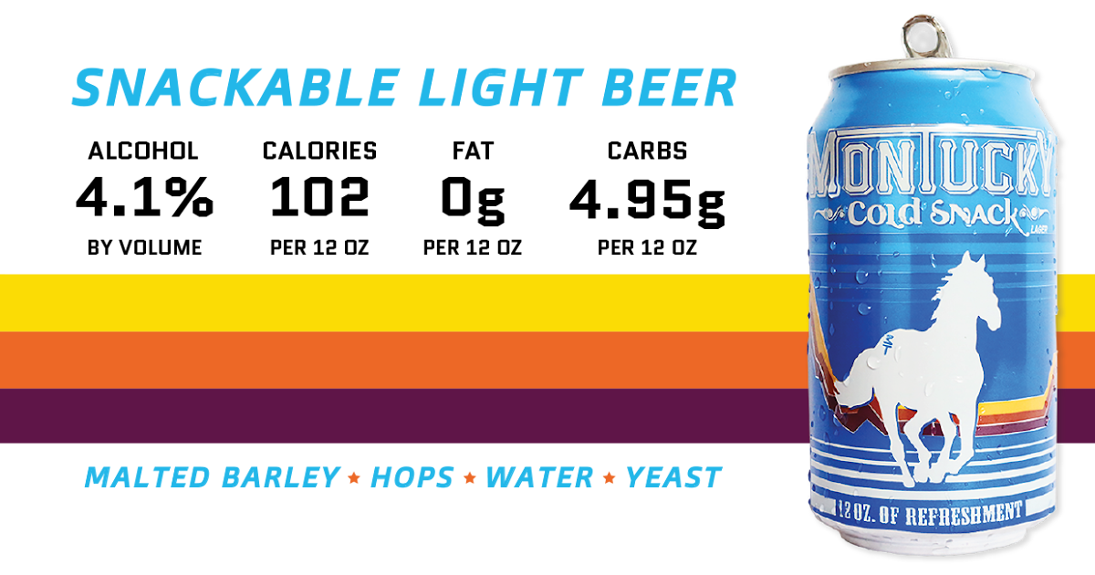 The Wine and Cheese Place: Montucky Cold Snacks American Lager