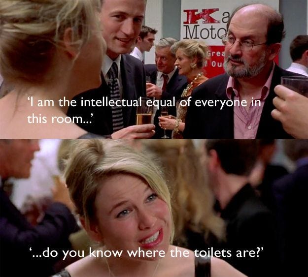 And you're never entirely sure what's going on.