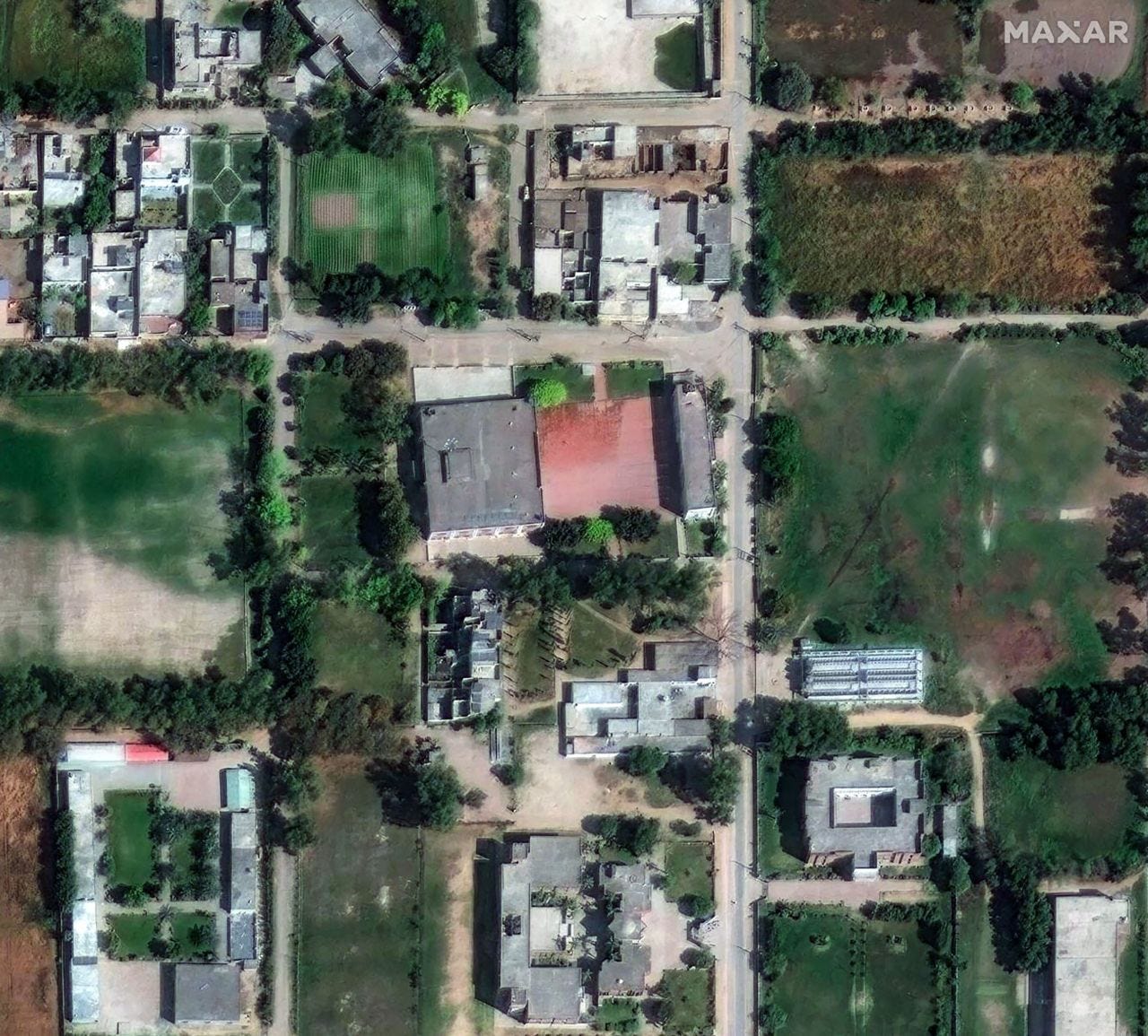 Muridke, Pakistan, before the strikes on April 9, 2025.