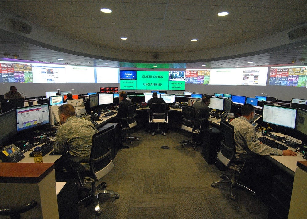 DISA command center