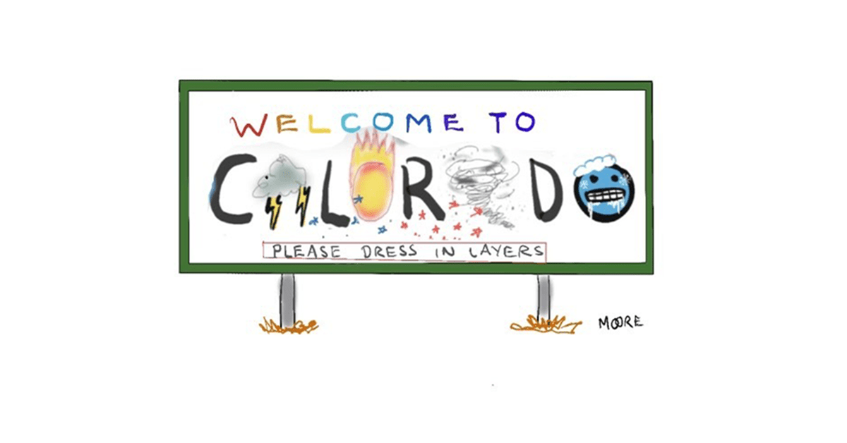 Welcome to Colorado cartoon
