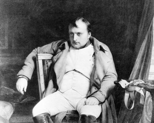 Napoleon Bonaparte, emperor, statesman and military leader of France, is seen in this undated photo.