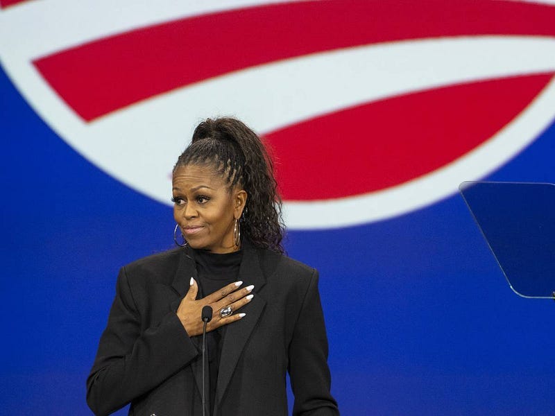 The August Surprise Michelle Obama Agrees to Run for President on Dem