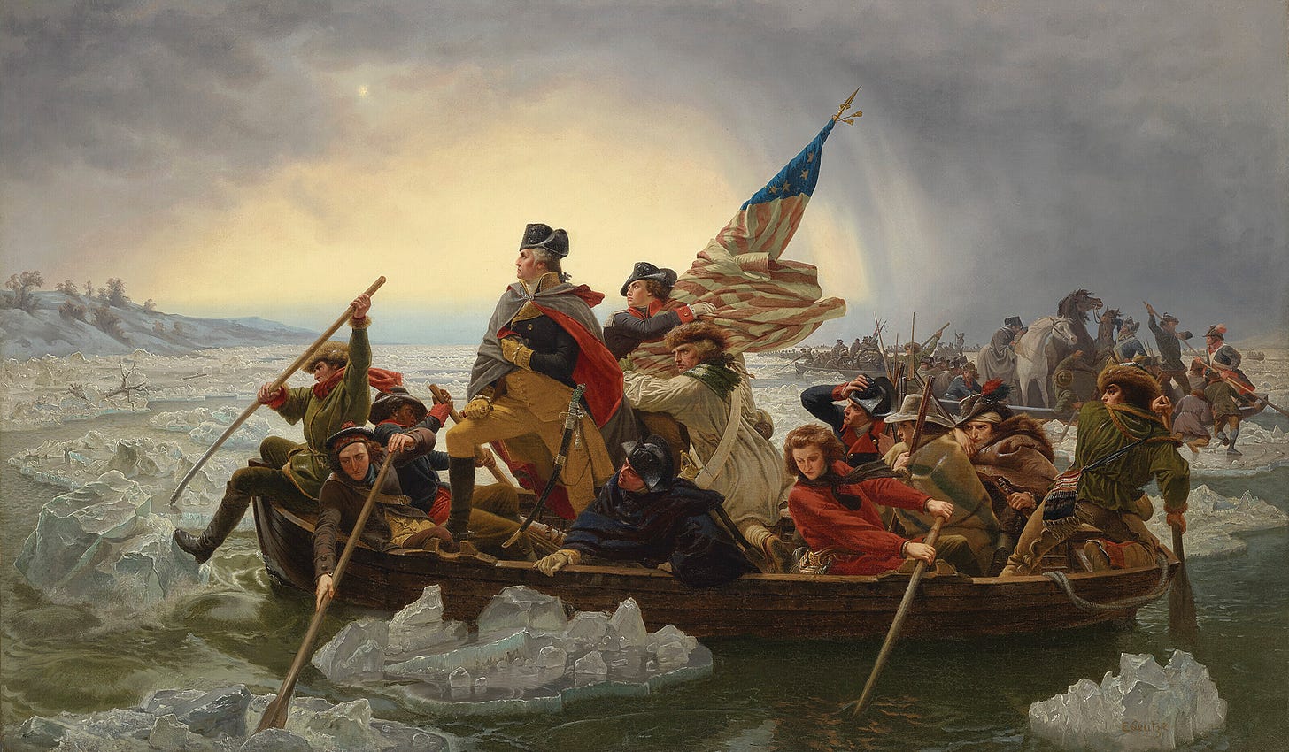 What's Wrong With This Picture? Washington Crossing the Delaware ...