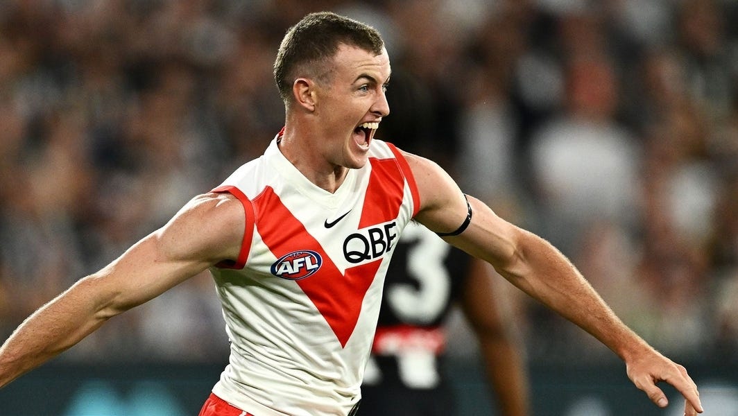 Sydney Swans star Chad Warner's surprise selection as the first midfielder  picked