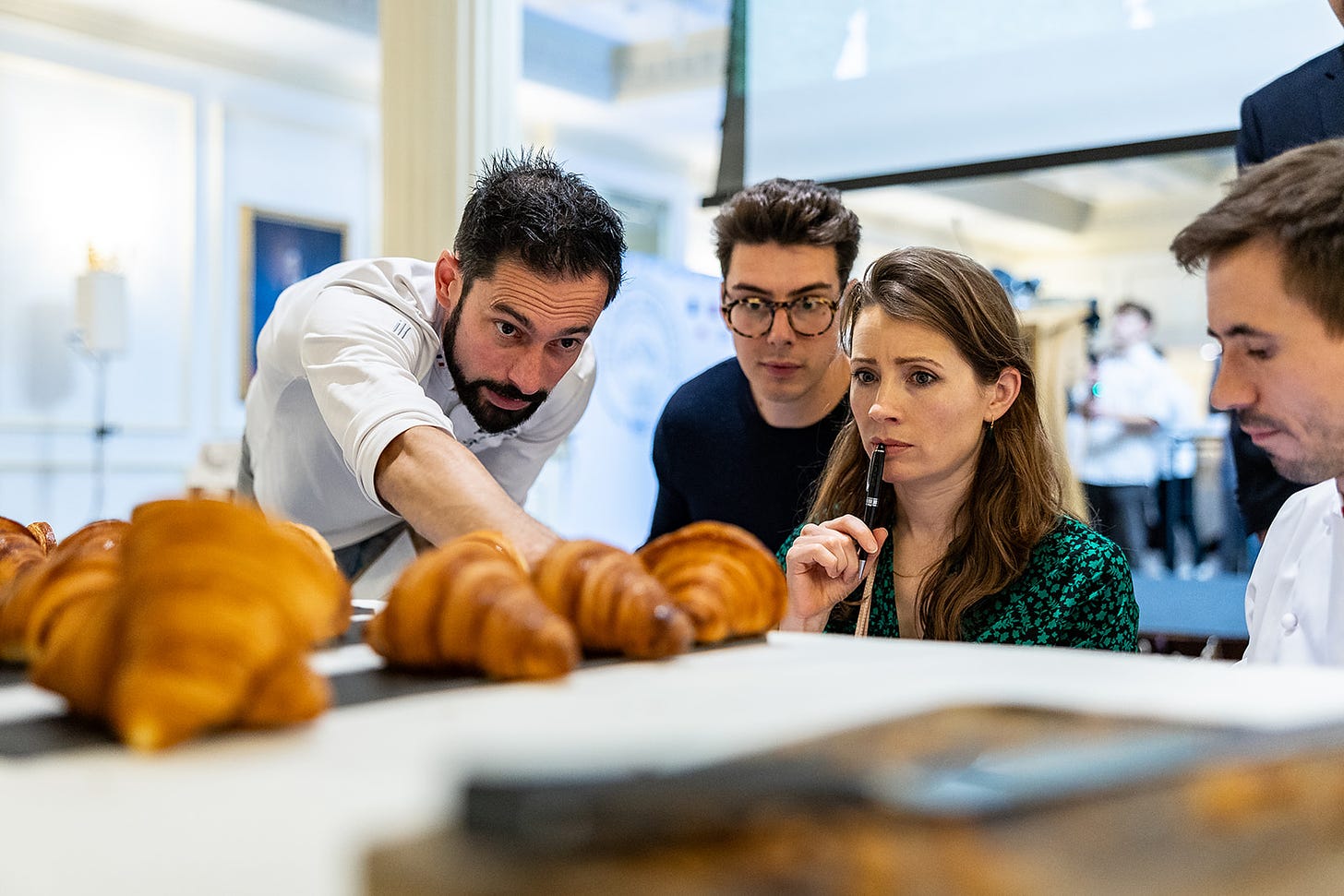 Judging the Isigny Croissant Competition 2024