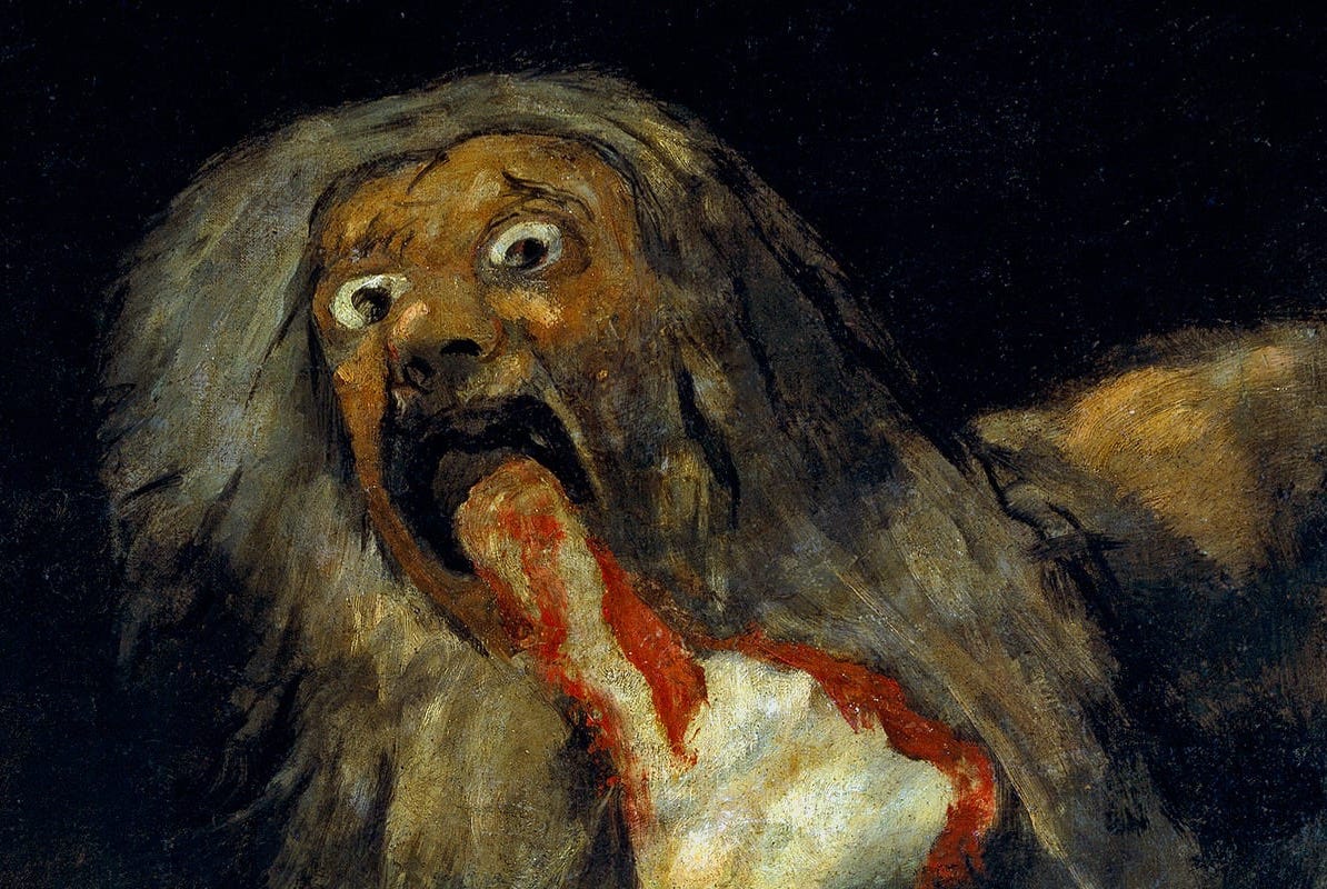 Inside Francisco Goya's Saturn Devouring His Son | Widewalls