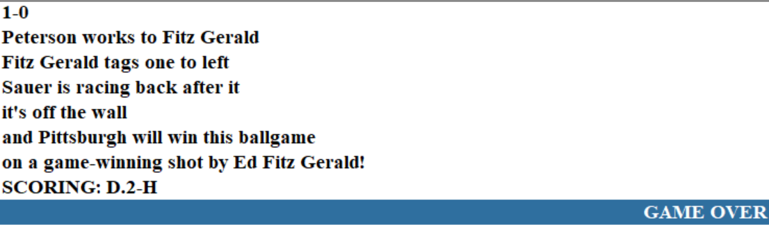 Diamond Mind Baseball Play By Play