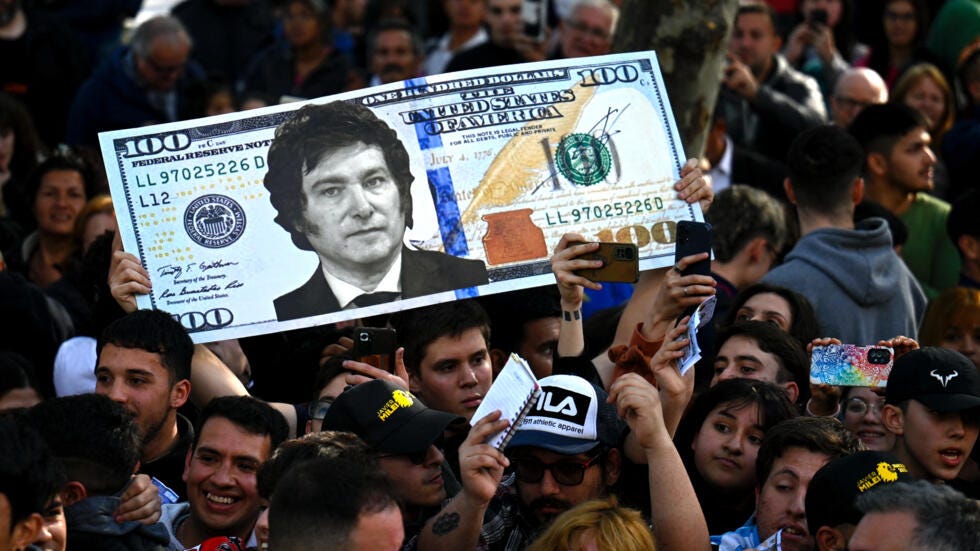 Why hard-right libertarian Javier Milei wants to dollarise Argentina's  economy