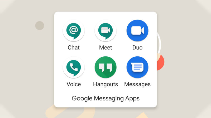 Google unifies messenger teams, plans “more coherent vision” | Ars Technica
