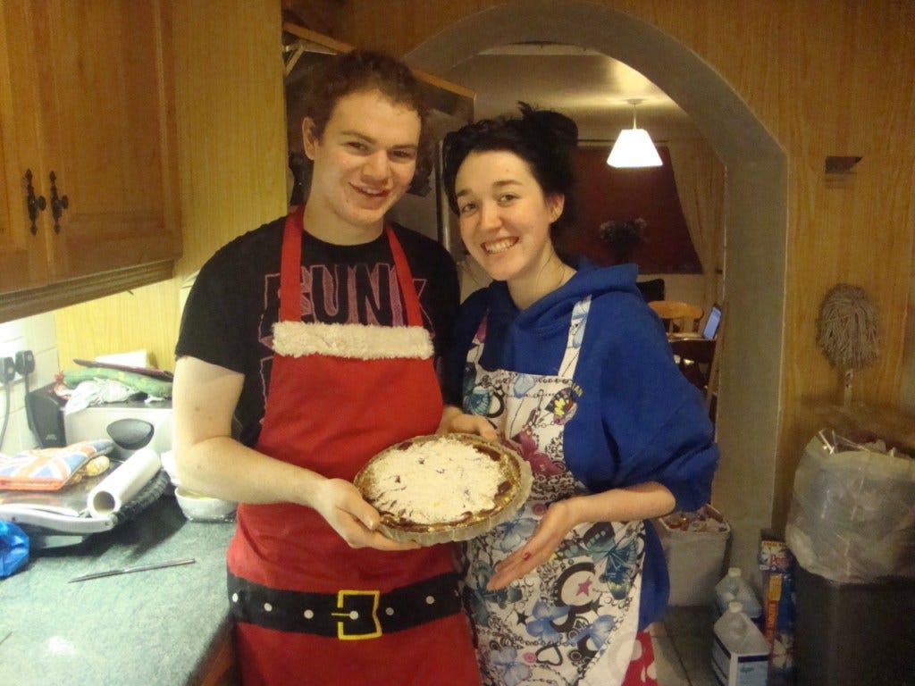 julia child's tarte normande aux pommes 