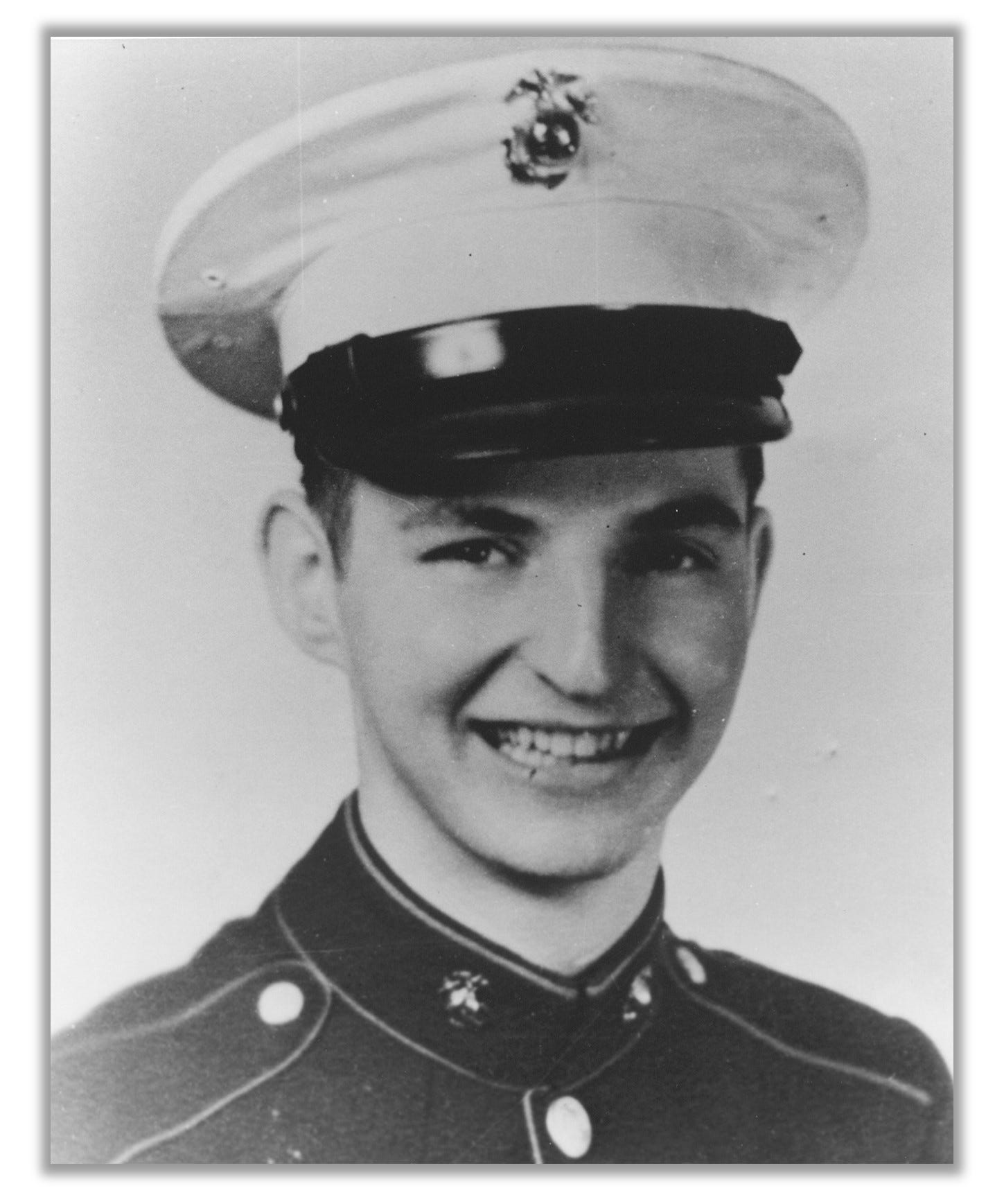 Headshot of David Champagne, in uniform.