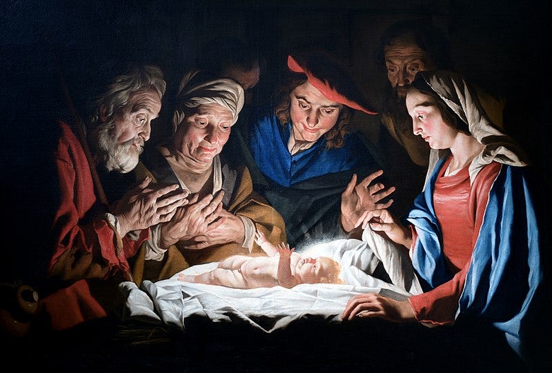 File:Adoration of the sheperds - Matthias Stomer.jpg