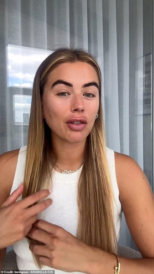 Arabella Chi has revealed that she's been diagnosed with polycystic ovary syndrome (PCOS) as she opened up on suffering a secret miscarriage, cystic acne, hair loss and debilitating period pain