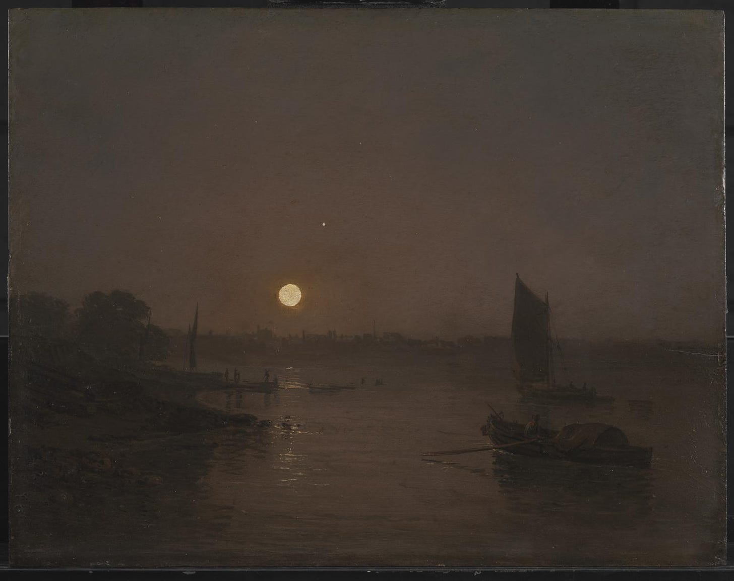 Moonlight, a Study at Millbank', Joseph Mallord William ...