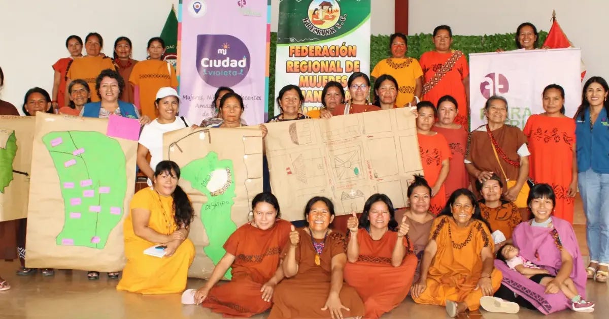 Lideresas y autoridades impulsan la prevención de la violencia contra la mujer en Satipo