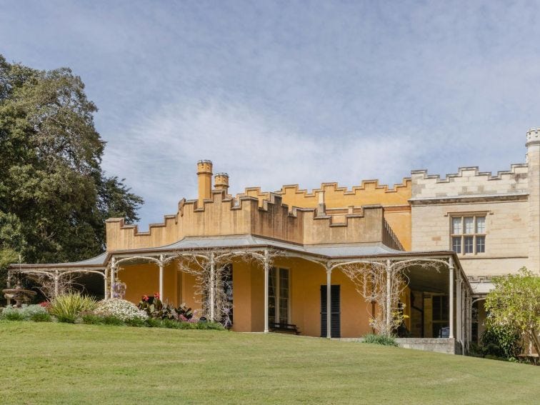 Exterior of historic house