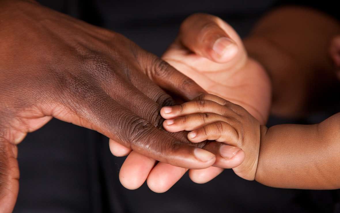 Black hands