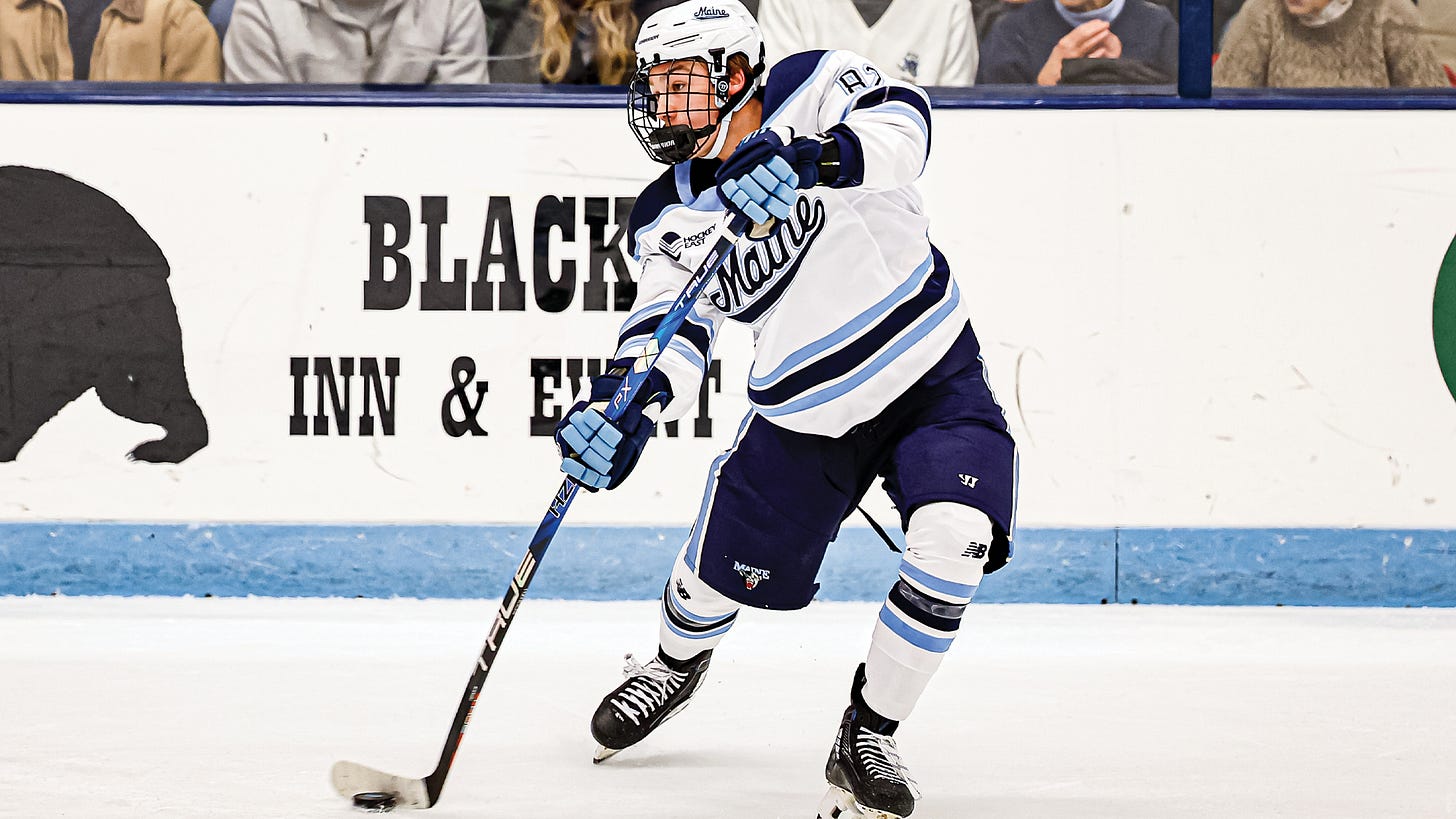 Bradly Nadeau - Men's Ice Hockey - University of Maine Athletics