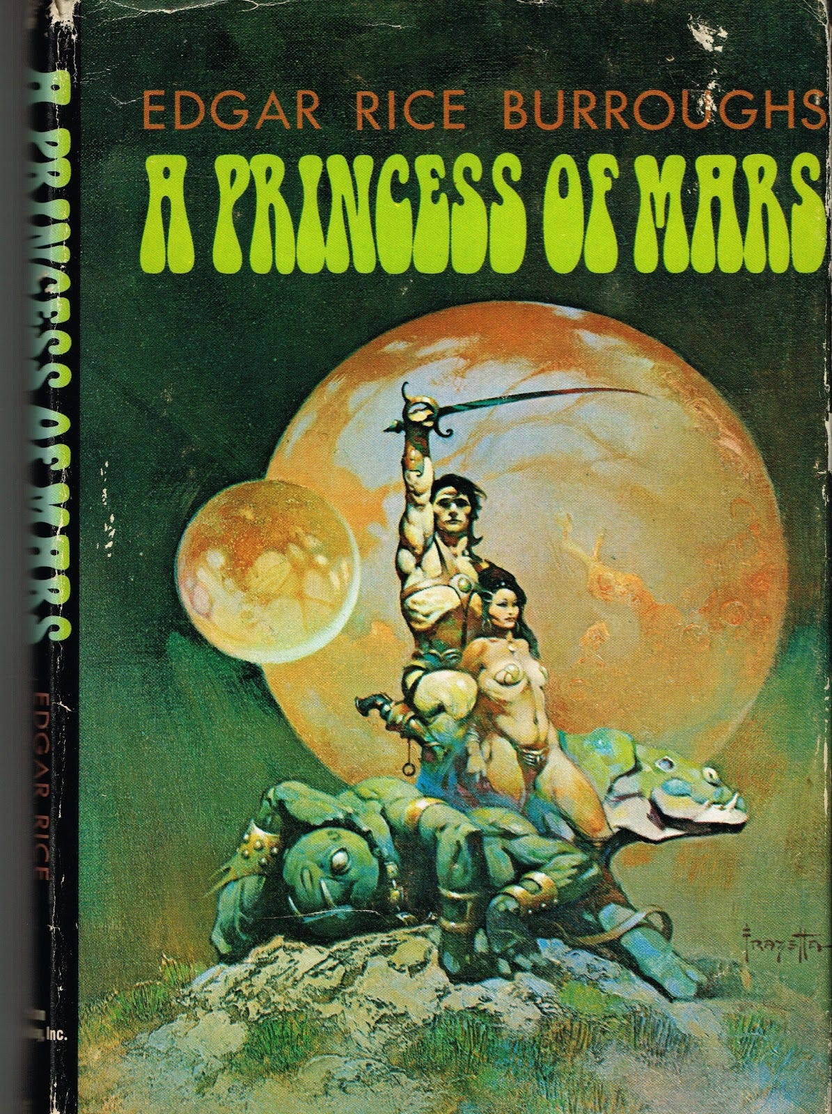 Cap'n's Comics: A Princess of Mars by Frank Frazetta