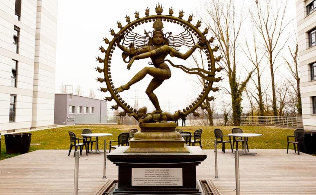 The Scientific Symbolism of the Statue of Shiva Nataraja at CERN,  Switzerland