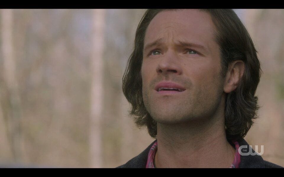 SPN Sam Winchester sees people disappear 1518