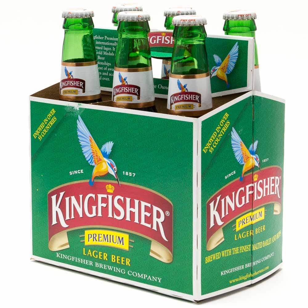 Kingfisher – Lager 12 oz Bottle 24pk Case – New York Beverage