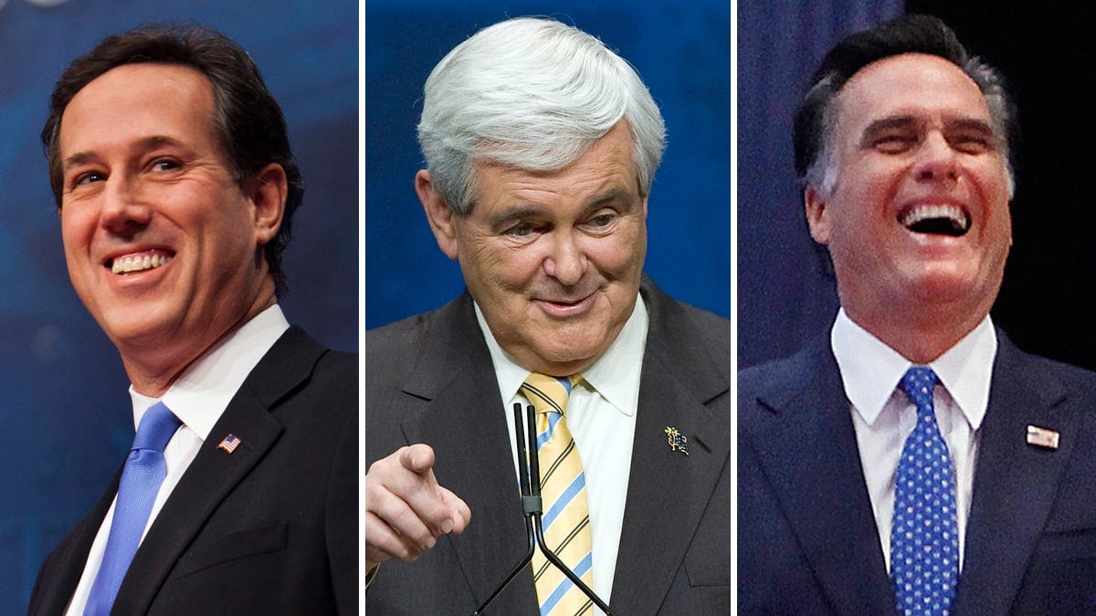 Analyzing the Political Humor of Newt Gingrich, Rick Santorum, and Mitt  Romney