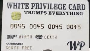 White Privilege Card' found in raid of ...