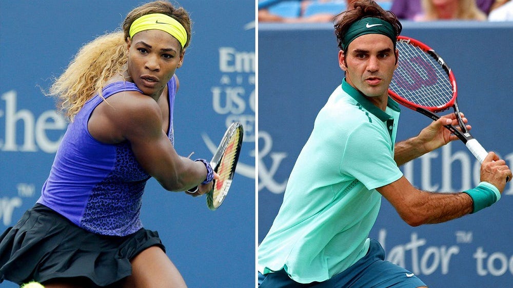 Roger Federer out of IPTL as Serena Williams withdraws 2016 images