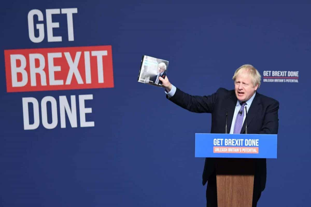 Boris Johnson's 'get Brexit done' slogan misleading warns fact-checker ...