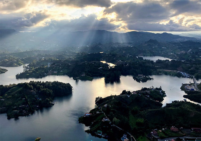 El Peñol and Guatapé (Medellín)