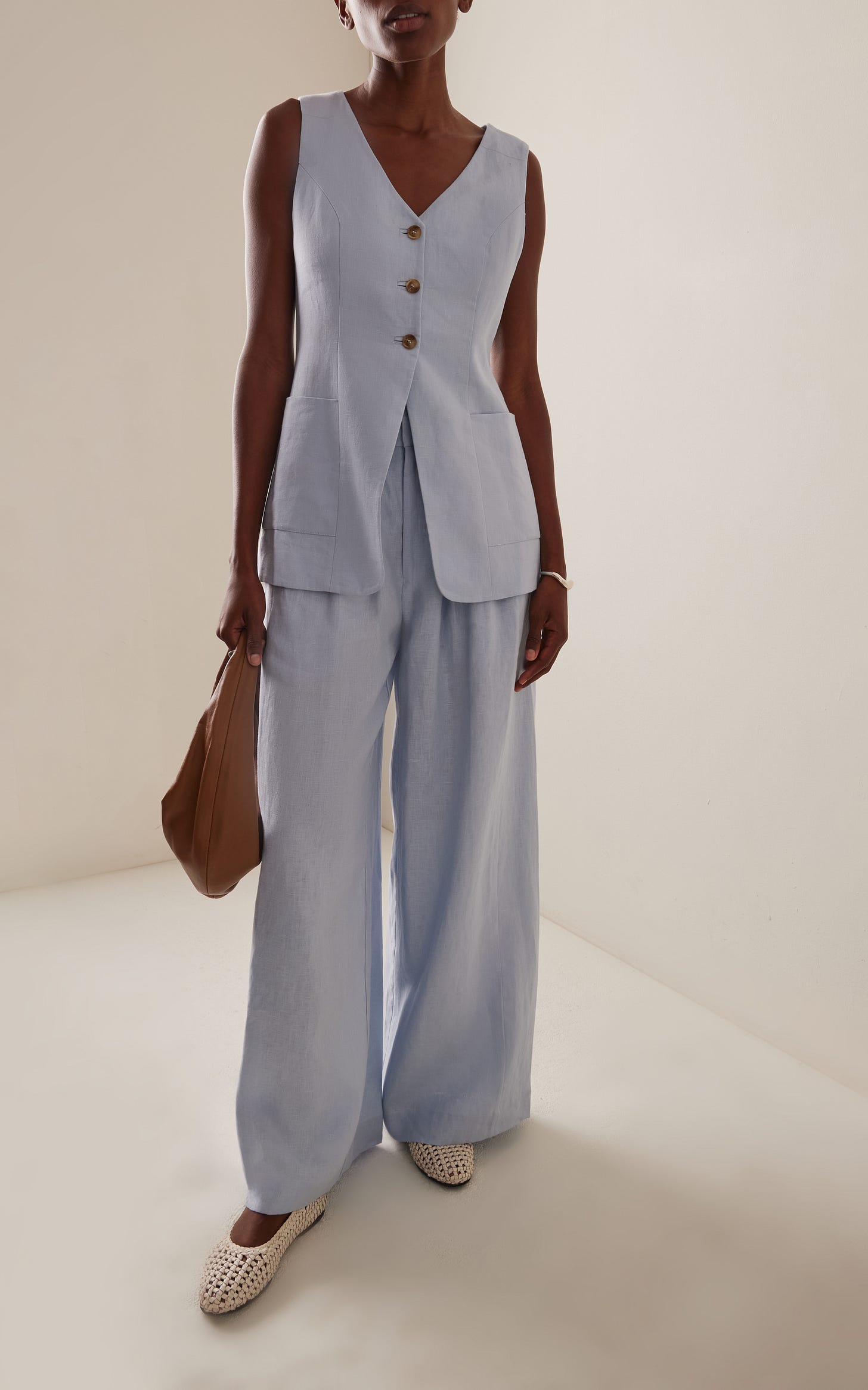 Lorenzo Linen Vest