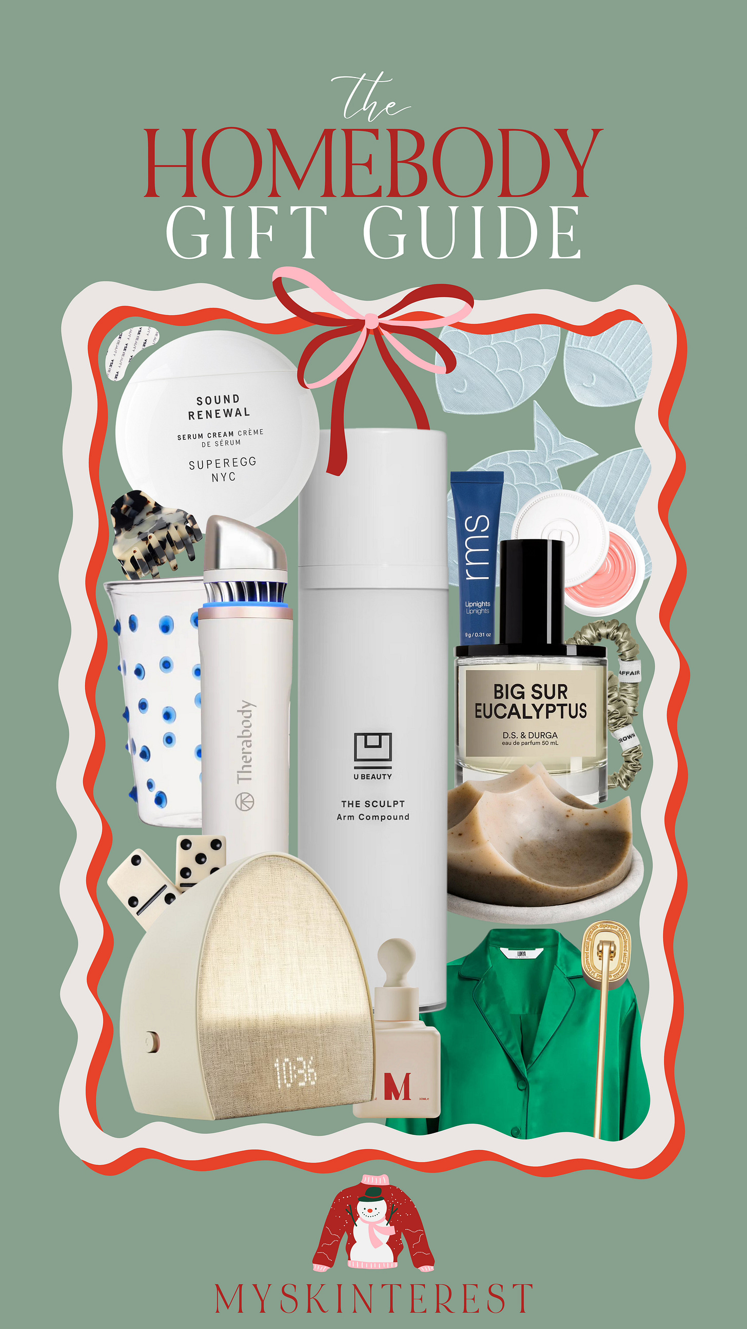 Gift Guide Home Gifts Homeware Homebody Homebodies Superegg Glassware Therabody Hatch Sleep Sephora U Beauty Dior Beauty Dior Beauty Lovers RMS D.S. & Durga Perfume Crown Affair Lunya Diptyque r. Diamond Metacine YSE Beauty Sonsie Skin AYR Piecework L’Occitane Sofie Pavitt Face Alex Mill Cuyana Weezie Towels ZIIP Beauty Furtuna 111Skin Eye Mask Gift Guide Home Gifts Homeware Homebody Homebodies Superegg Glassware Therabody Hatch Sleep Sephora U Beauty Dior Beauty Dior Beauty Lovers RMS D.S. & Durga Perfume Crown Affair Lunya Diptyque r. Diamond Metacine YSE Beauty Sonsie Skin AYR Piecework L’Occitane Sofie Pavitt Face Alex Mill Cuyana Weezie Towels ZIIP Beauty Furtuna 111Skin Eye Mask