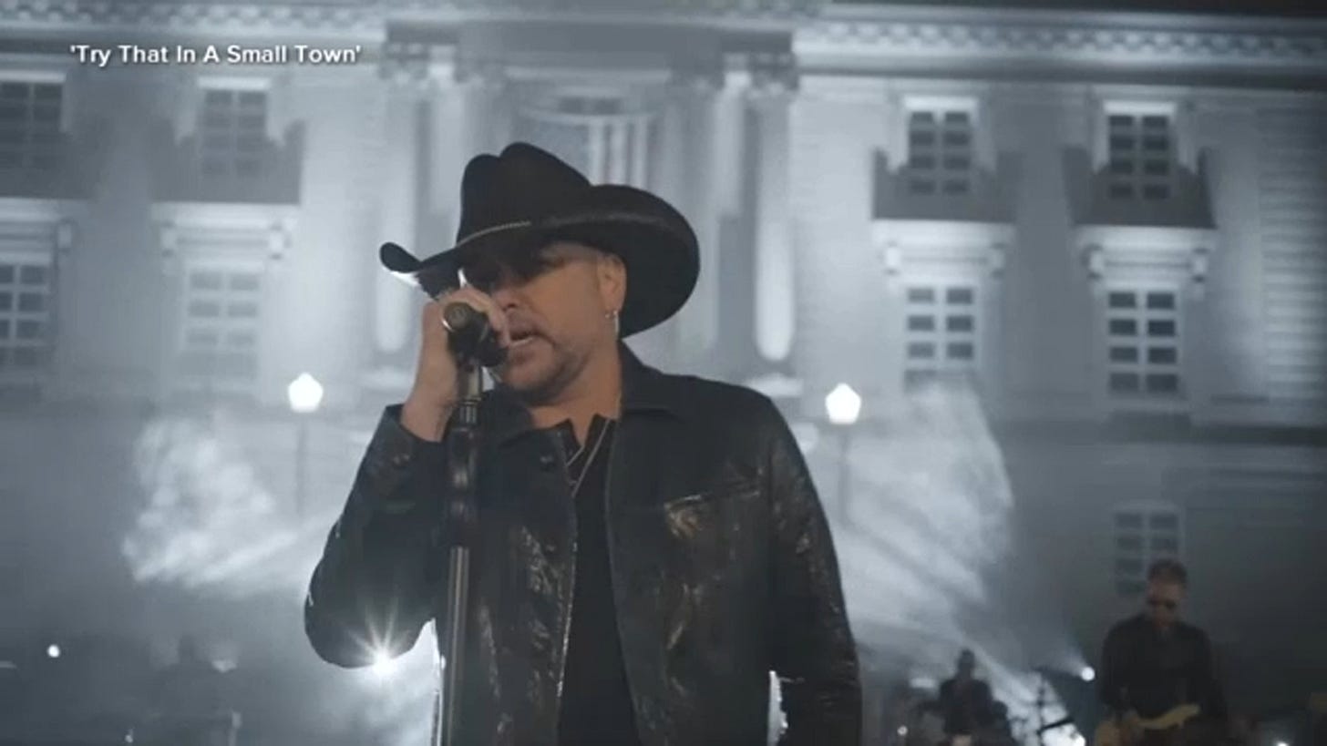 Jason Aldean's 'Try That in a Small Town' music video pulled by CMT as ...